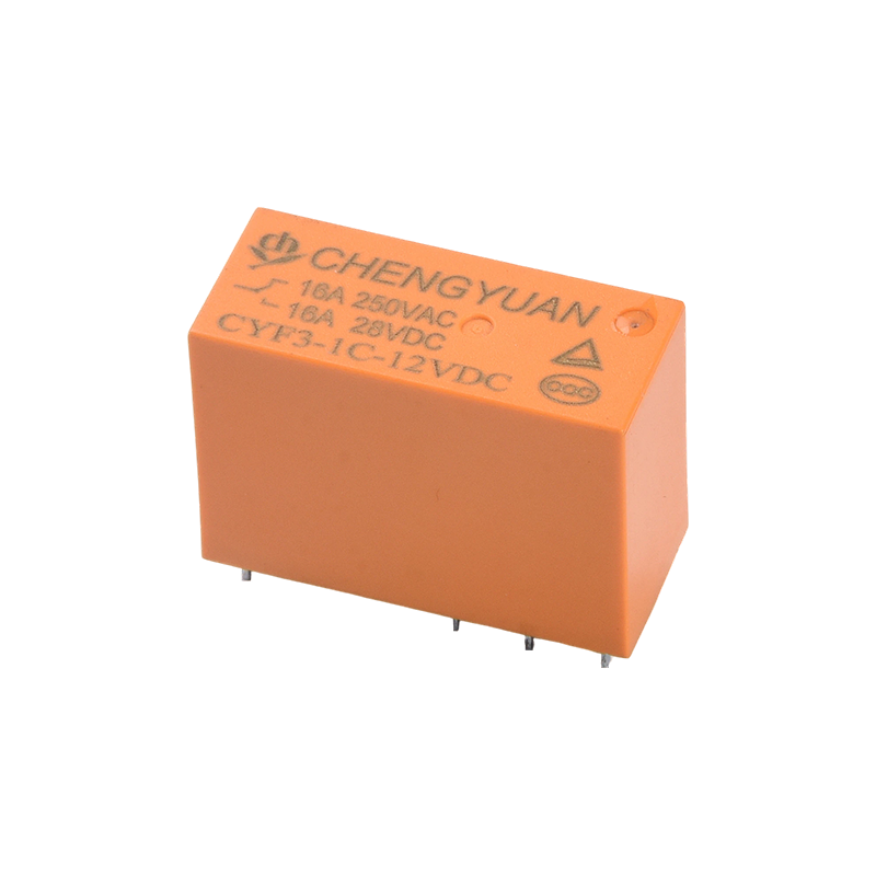 CYF3-rele,SPDT-rele,JQX-14F,16A 250VAC rele,8PIN PCB 0,54W rele.14F tehorele