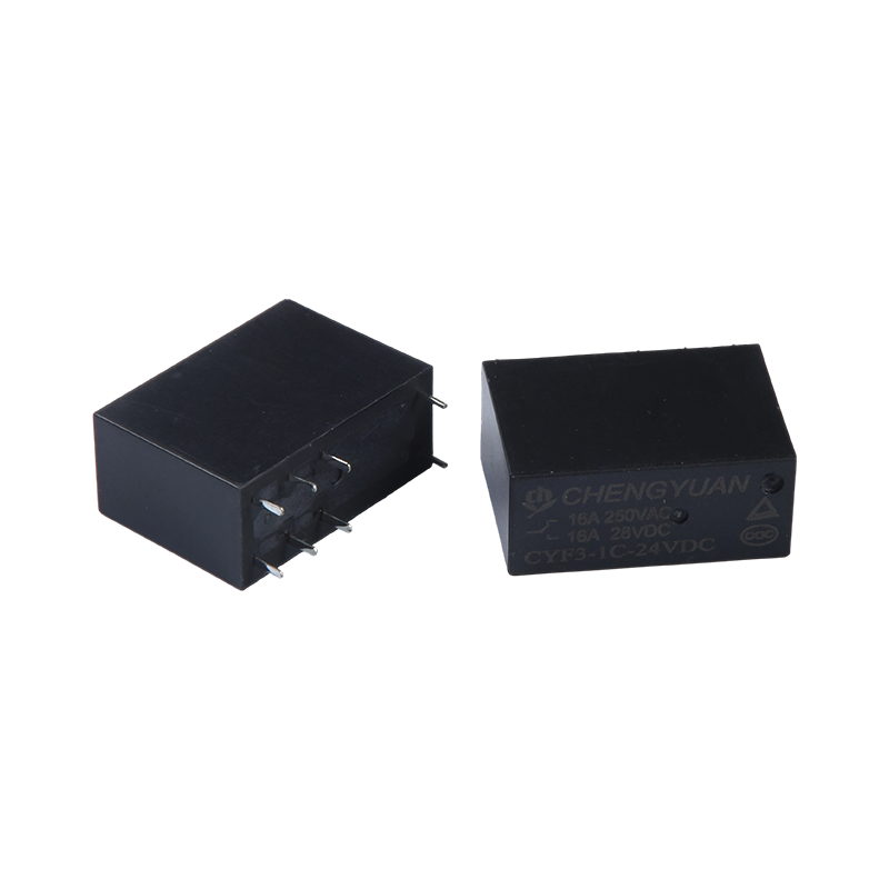 CYF3-rele,SPDT-rele,JQX-14F,16A 250VAC rele,8PIN PCB 0,54W rele.14F tehorele