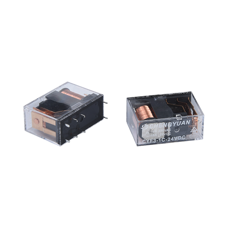 CYF3-rele,SPDT-rele,JQX-14F,16A 250VAC rele,8PIN PCB 0,54W rele.14F tehorele