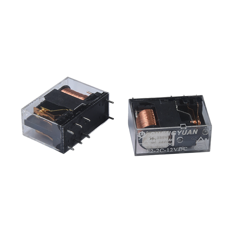CYF2-rele, DPDT-rele, JQX-14F, 5A 250 VAC rele, 8A rele, 8PIN PCB 0,54 W rele.14F tehorele