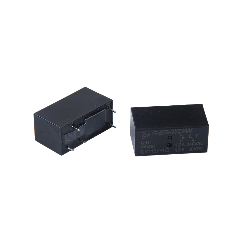 CY115F1-rele, SPSP PCB-rele, JQX-115F, 12A 0,4W 5PIN-rele.115F-virtarele.