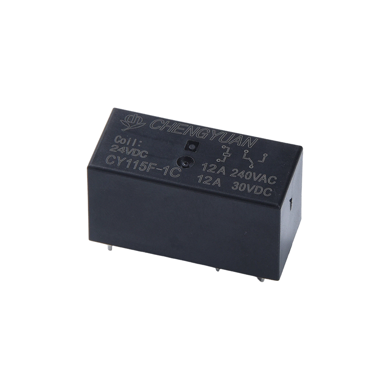 CY115F1-rele, SPSP PCB-rele, JQX-115F, 12A 0,4W 5PIN-rele.115F-virtarele.