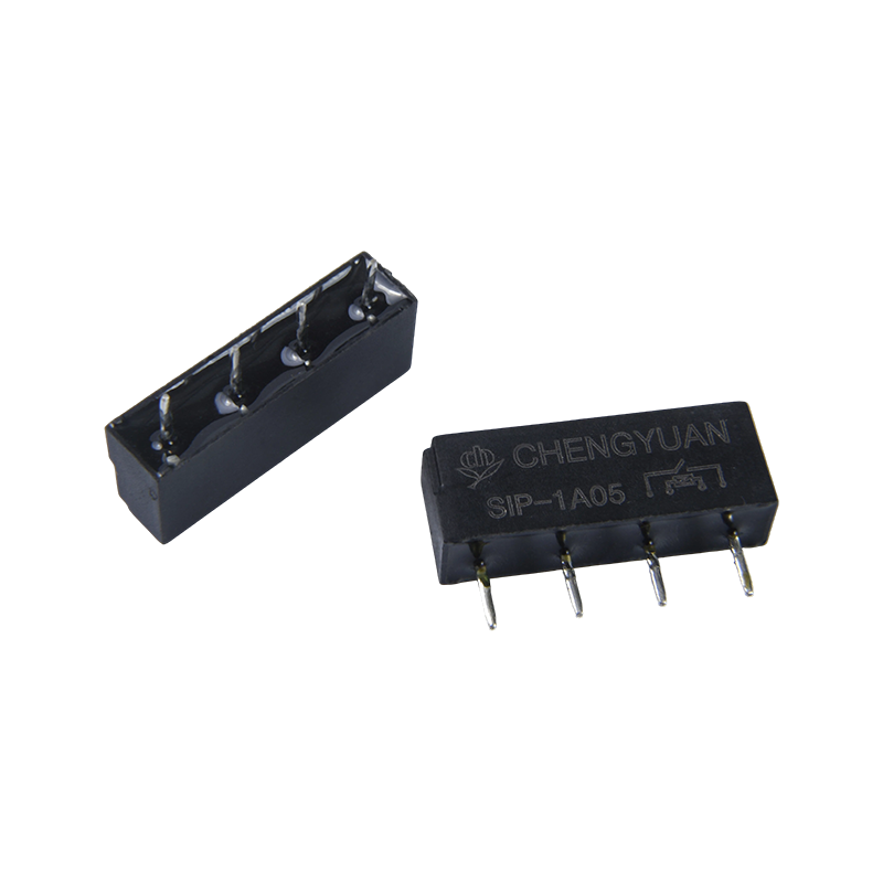 SIP-rele, Reed-rele, SIP-1A05, PCB-kiinnitysrele,