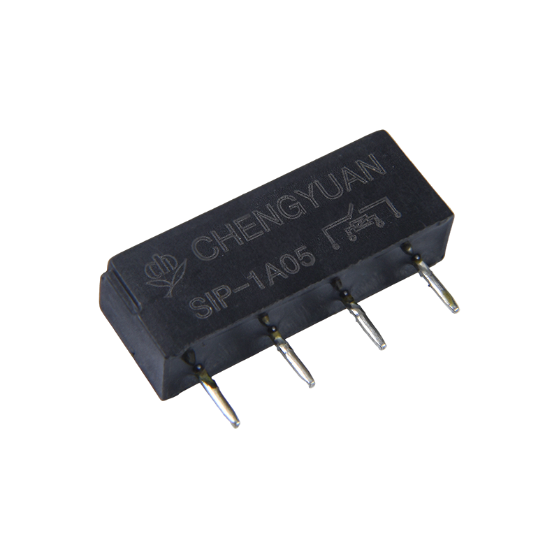SIP-rele, Reed-rele, SIP-1A05, PCB-kiinnitysrele,