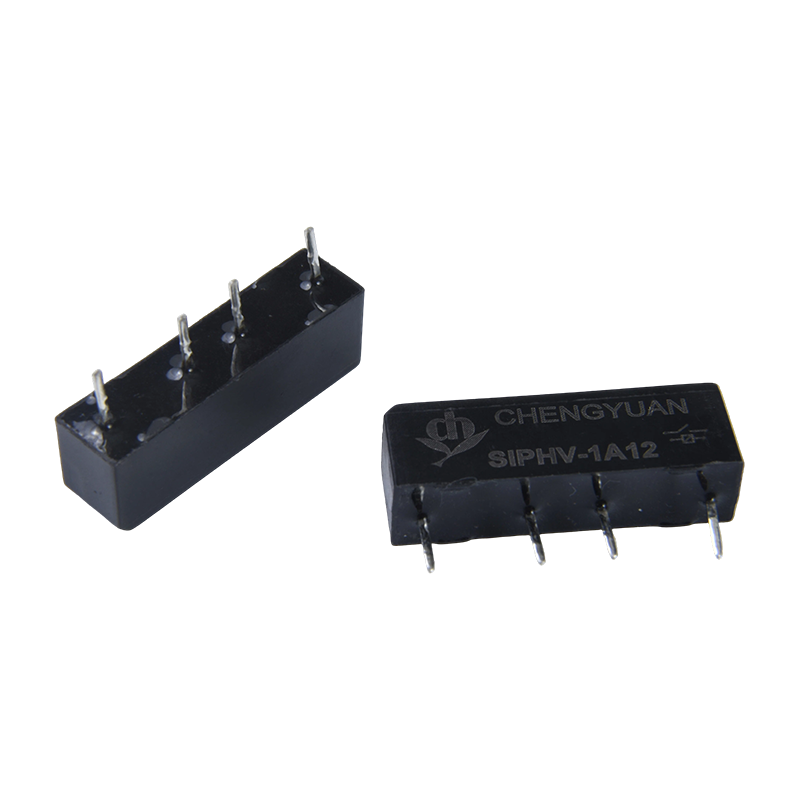 SIP-rele, Reed-rele, SIP-1A05, PCB-kiinnitysrele,