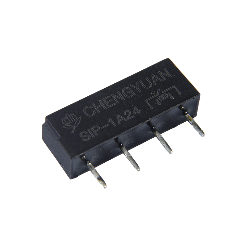 SIP-rele, Reed-rele, SIP-1A05, PCB-kiinnitysrele,