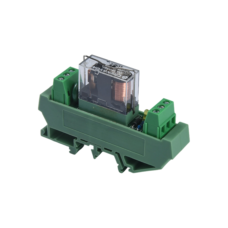 MCYF1 relemoduuli, 14F kiskorelemoduuli, 14F 10A teollisuusliitäntämoduuli.