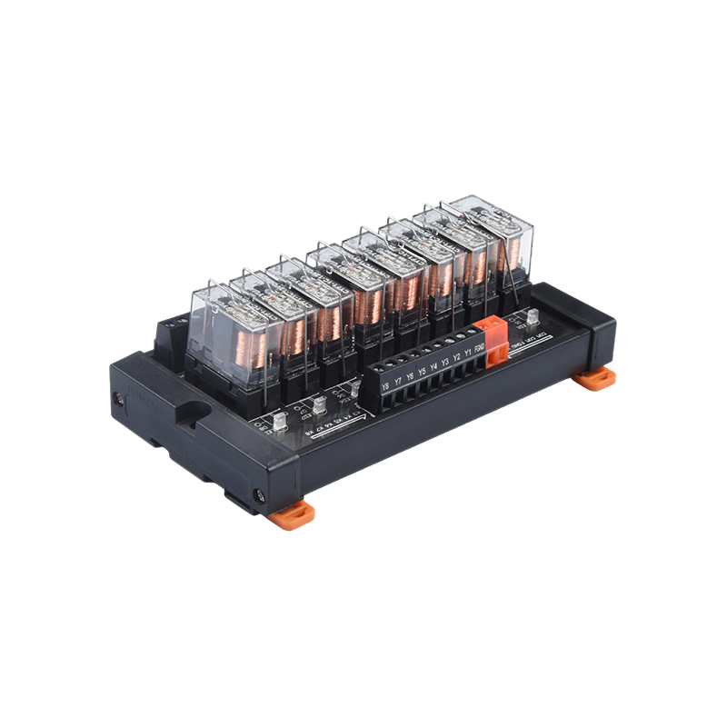 MCYF1 relemoduuli, 14F kiskorelemoduuli, 14F 10A teollisuusliitäntämoduuli.
