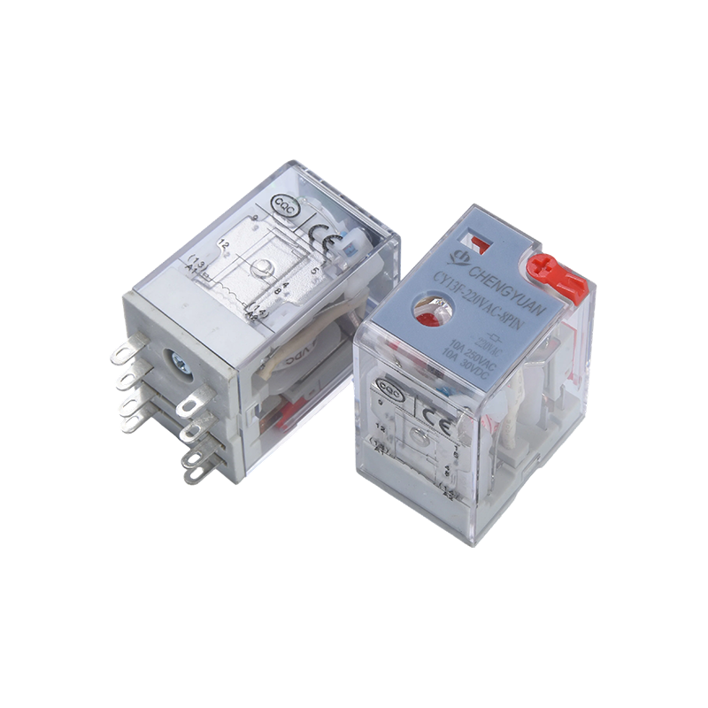 CY13F rele, tehorele DPDT, JQX-13F, teollisuustehorele, DPDT/2Z, MY2 LY2.8PIN 