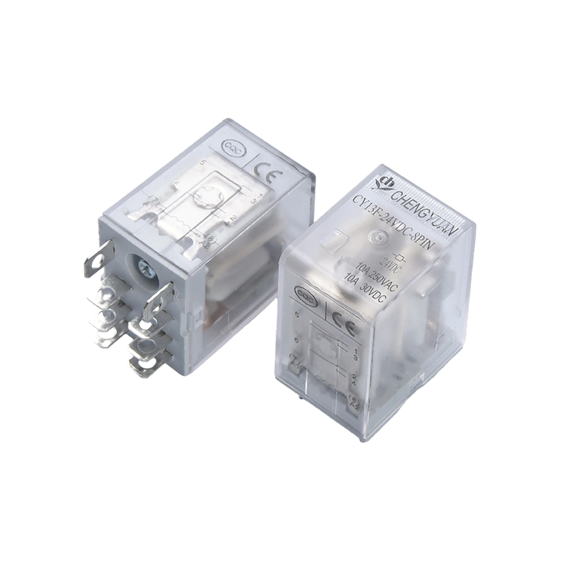 CY13F rele, tehorele DPDT, JQX-13F, teollisuustehorele, DPDT/2Z, MY2 LY2.8PIN 