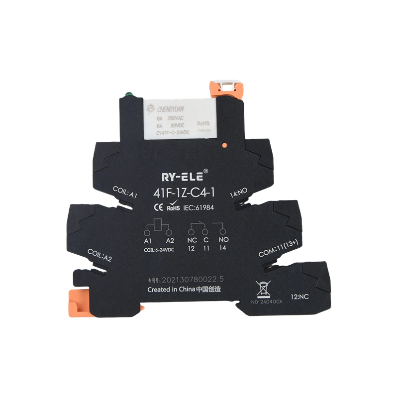 M41F-relemoduuli, 41F-kiskorelemoduuli, 41F ohuen relemoduulin suojapiiri 6A.